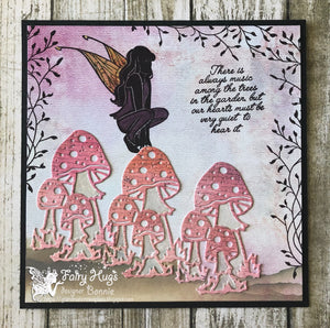 Fairy Hugs Dies - Nightglow Toadstool
