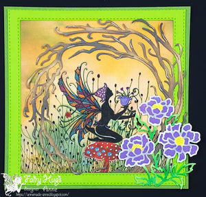 Fairy Hugs Dies - Cottage Rose