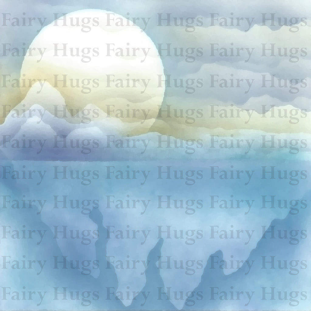 Fairy Hugs - Fairy-Scapes - 6" x 6" - Frozen - Fairy Hugs