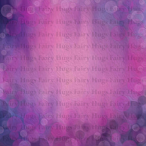 Fairy Hugs - Fairy-Scapes - 6" x 6" - Purple Paradise - Fairy Hugs