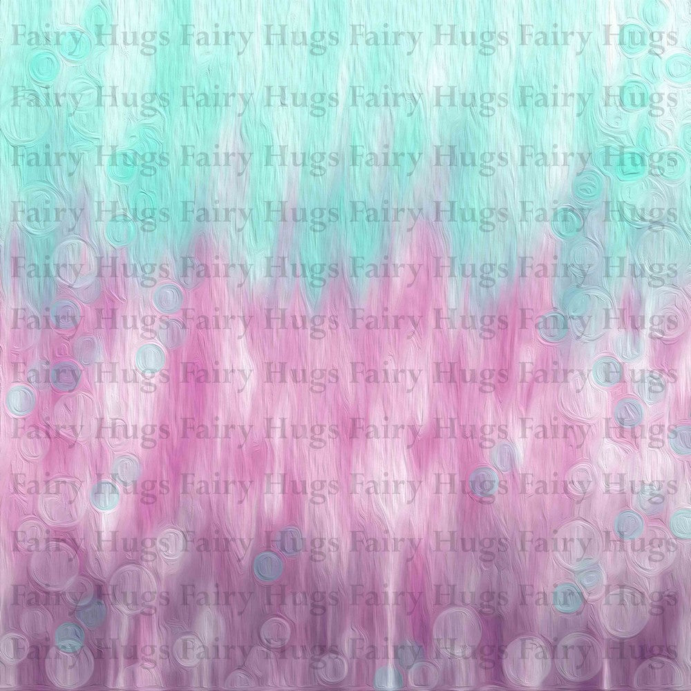 Fairy Hugs - Fairy-Scapes - 6" x 6" - Sea Fair - Fairy Hugs