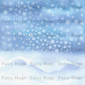 Fairy Hugs - Fairy-Scapes - 6" x 6" - Galaxy