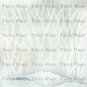 Fairy Hugs - Fairy-Scapes - 6" x 6" - Woody