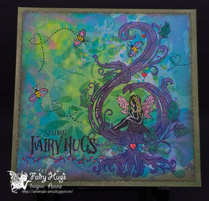 Fairy Hugs - Stencils - Flower Vines