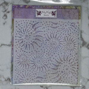 Fairy Hugs - Stencils - Fairy Spirals