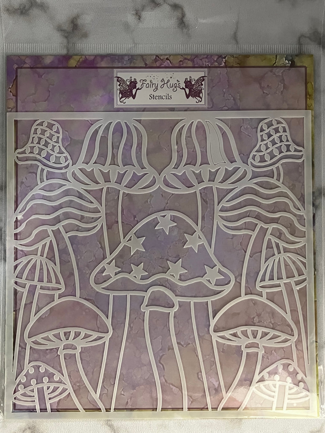 Fairy Hugs - Stencils - Magical Mushrooms