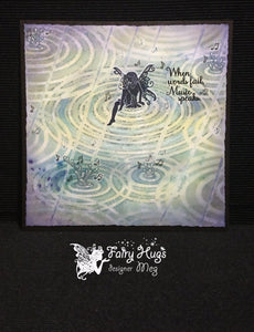Fairy Hugs - Stencils - Fairy Rainfall