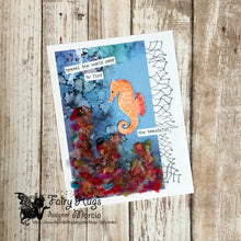 Load image into Gallery viewer, Fairy Hugs - Fairy-Scapes - 6&quot; x 6&quot; - Coral Reef - Fairy Hugs
