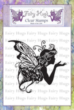 Load image into Gallery viewer, Fairy Hugs Stamps - Kissing Fairy - Fairy Hugs
