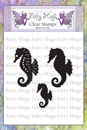 Fairy Hugs Stamps - Seahorses - Fairy Hugs