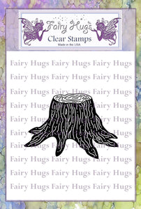 Fairy Hugs Stamps - Tree Stump - Fairy Hugs