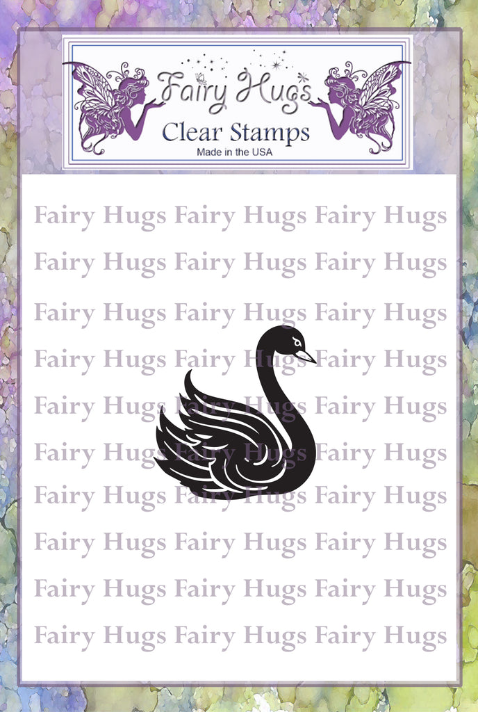 Fairy Hugs Stamps - Swan - Fairy Hugs