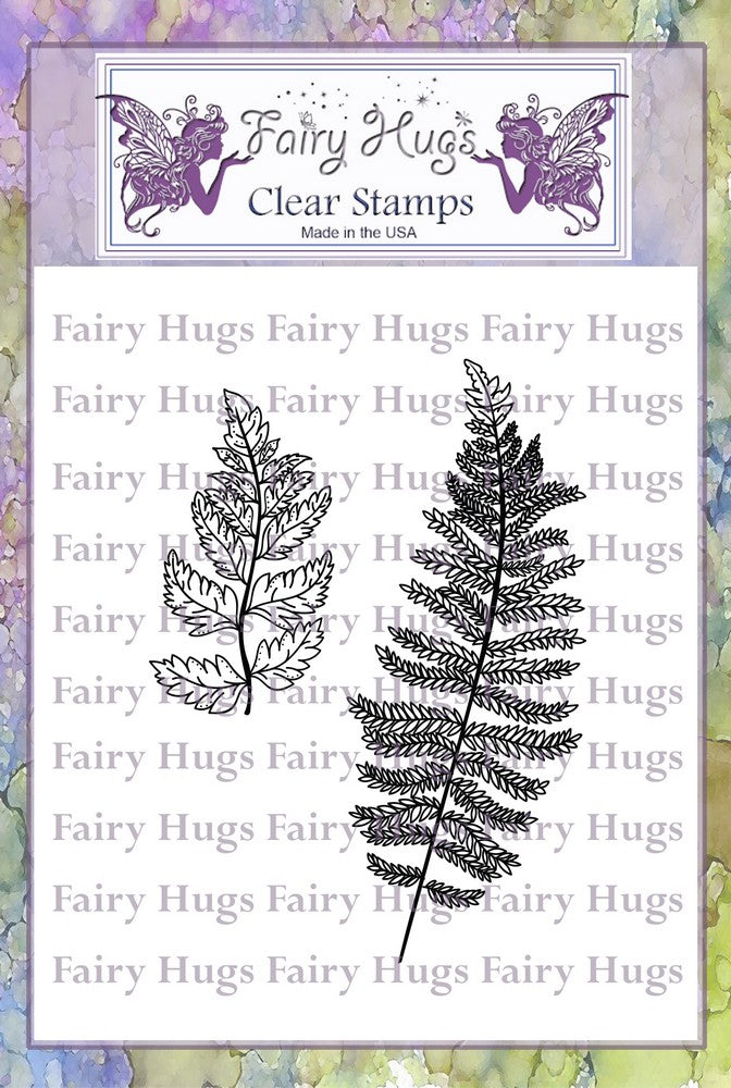 Fairy Hugs Stamps - Fern Leaves - Fairy Hugs
