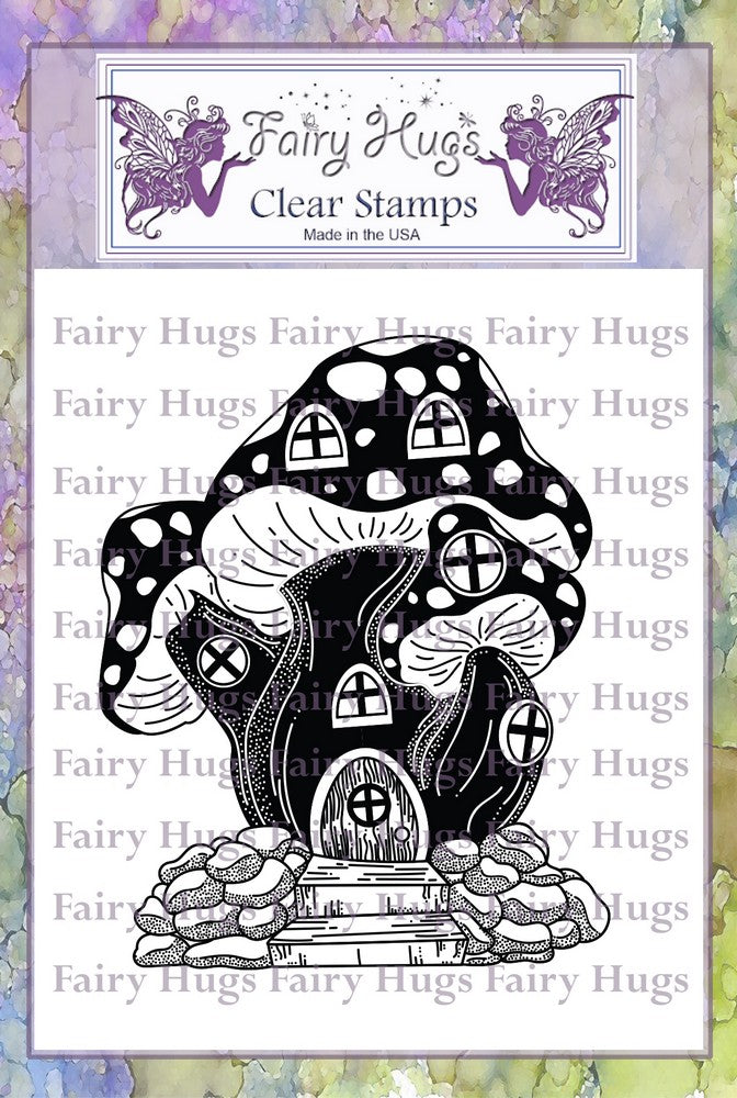 Fairy Hugs Stamps - Toadstool House - Fairy Hugs