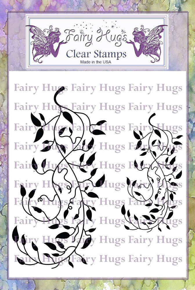 Fairy Hugs Stamps - Leafy Scrolls - Fairy Hugs