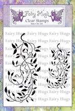 Load image into Gallery viewer, Fairy Hugs Stamps - Leafy Scrolls - Fairy Hugs
