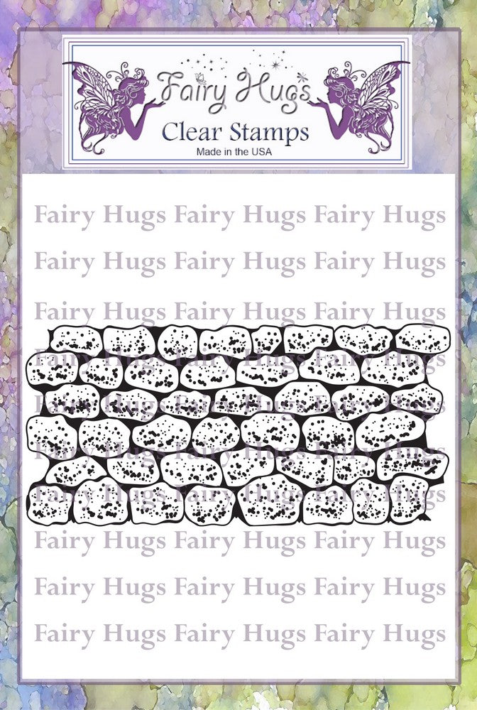 Fairy Hugs Stamps - Stone Wall - Fairy Hugs