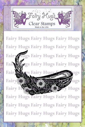 Fairy Hugs Stamps - Leafy Canoe - Fairy Hugs