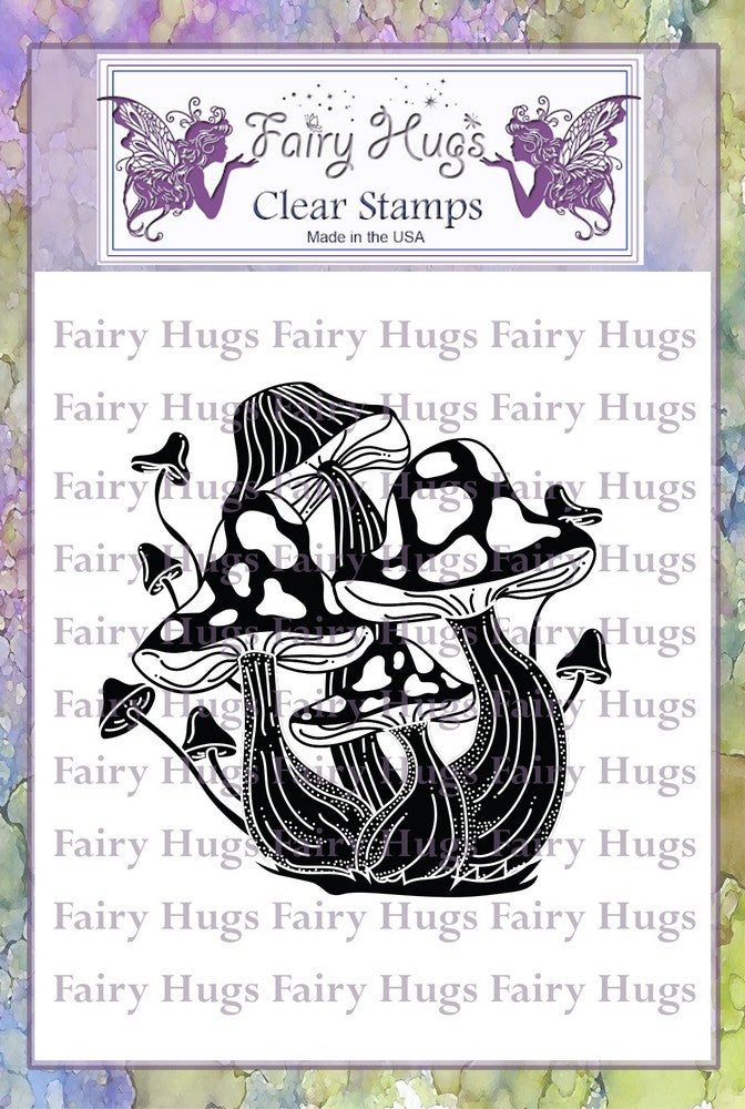 Fairy Hugs Stamps - Wild Mushrooms - Fairy Hugs