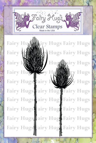 Fairy Hugs Stamps - Black Thistles - Fairy Hugs