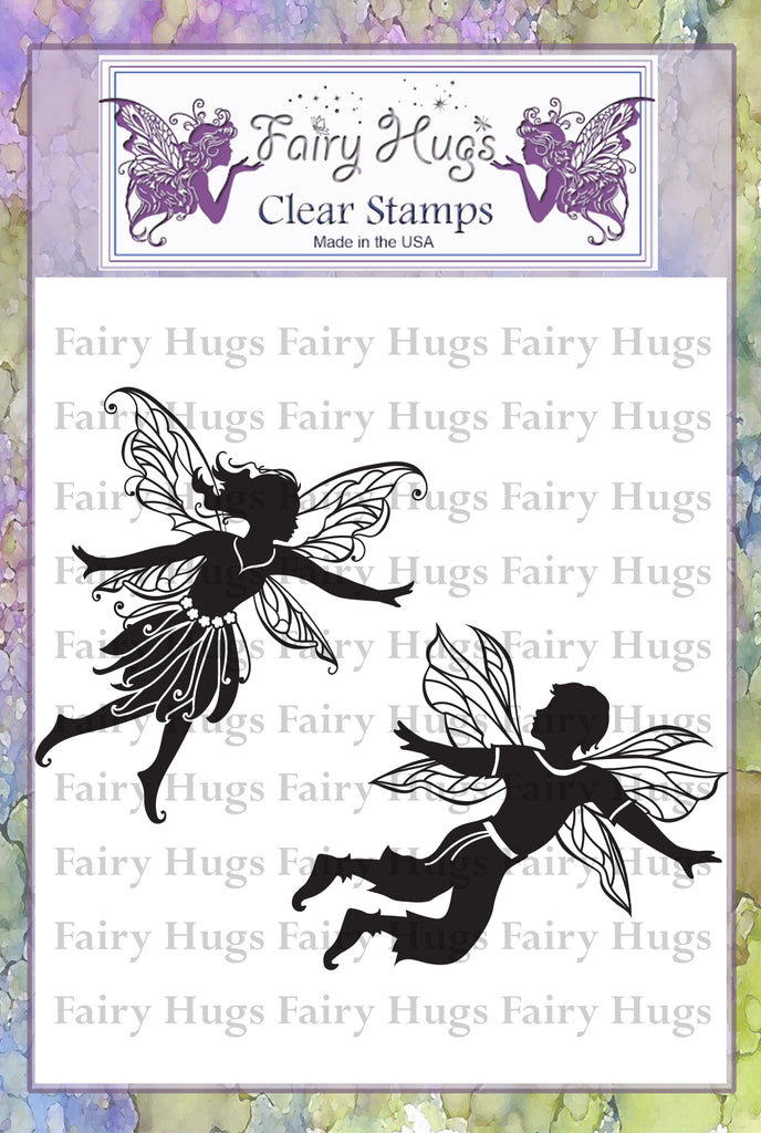 Fairy Hugs Stamps - Ginko & Kenzie - Fairy Hugs