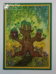 Fairy Hugs Stamps - Tree Condo - Fairy Hugs