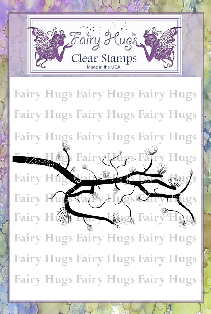Fairy Hugs Stamps - Pine Branch - Fairy Hugs