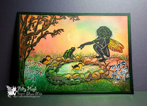 Fairy Hugs Stamps - Pond - Fairy Hugs