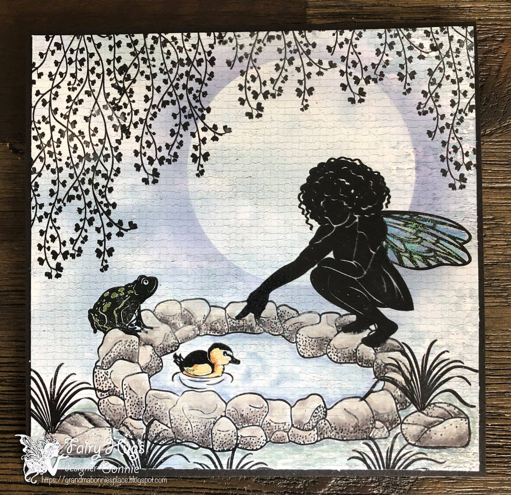 Fairy Hugs Stamps - Pond - Fairy Hugs