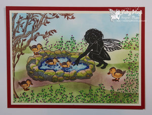 Fairy Hugs Stamps - Pond - Fairy Hugs
