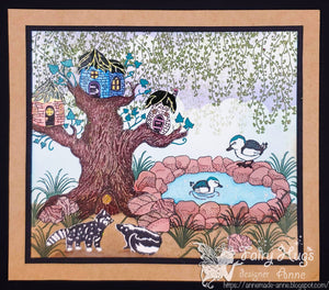 Fairy Hugs Stamps - Pond - Fairy Hugs