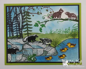 Fairy Hugs Stamps - Skunk Set - Fairy Hugs