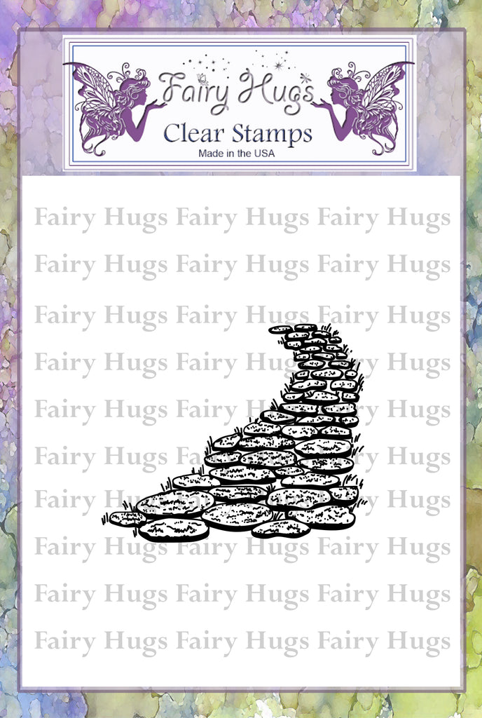 Fairy Hugs Stamps - Stone Walkway - Fairy Hugs