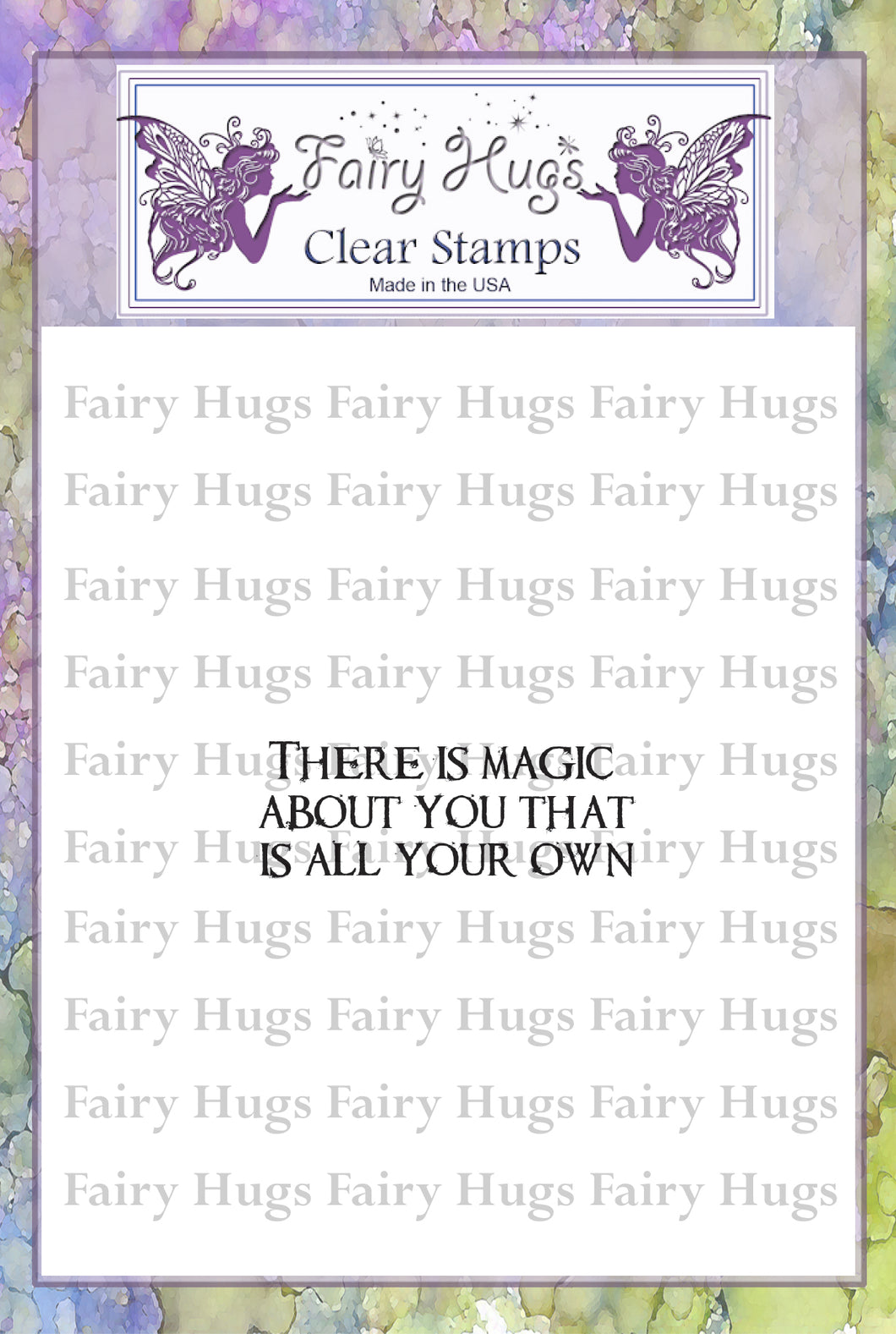 Fairy Hugs Stamps - About You - Fairy Hugs