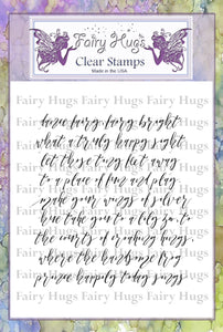 Fairy Hugs Stamps - Fairy Poem - Fairy Hugs