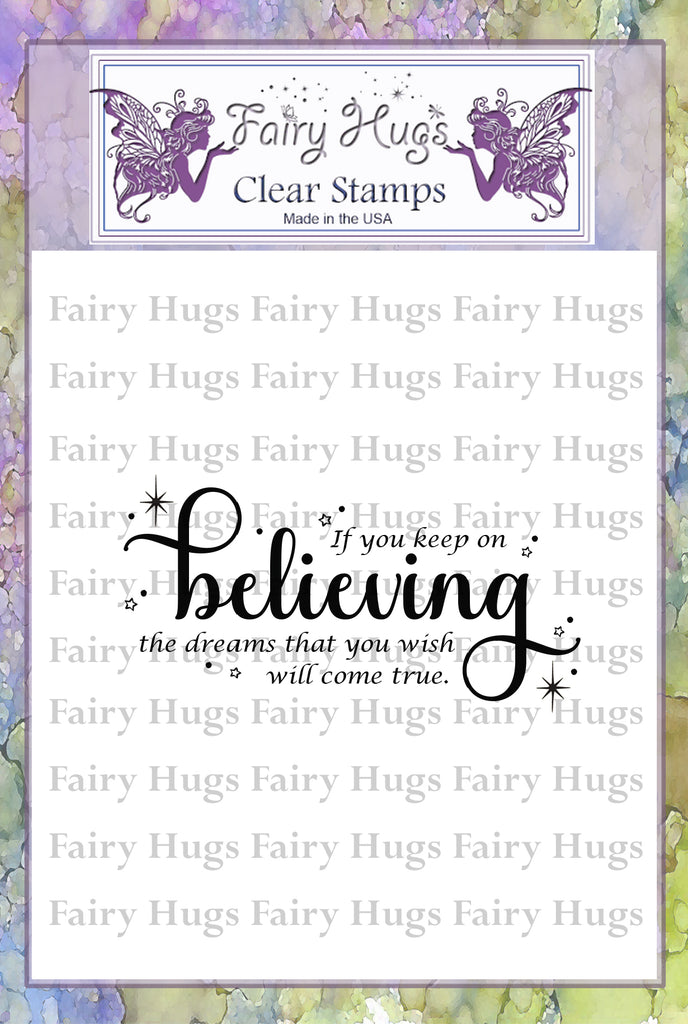 Fairy Hugs Stamps - Believing - Fairy Hugs