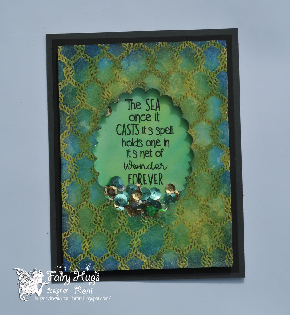 Fairy Hugs Stamps - Rope Net - Fairy Hugs