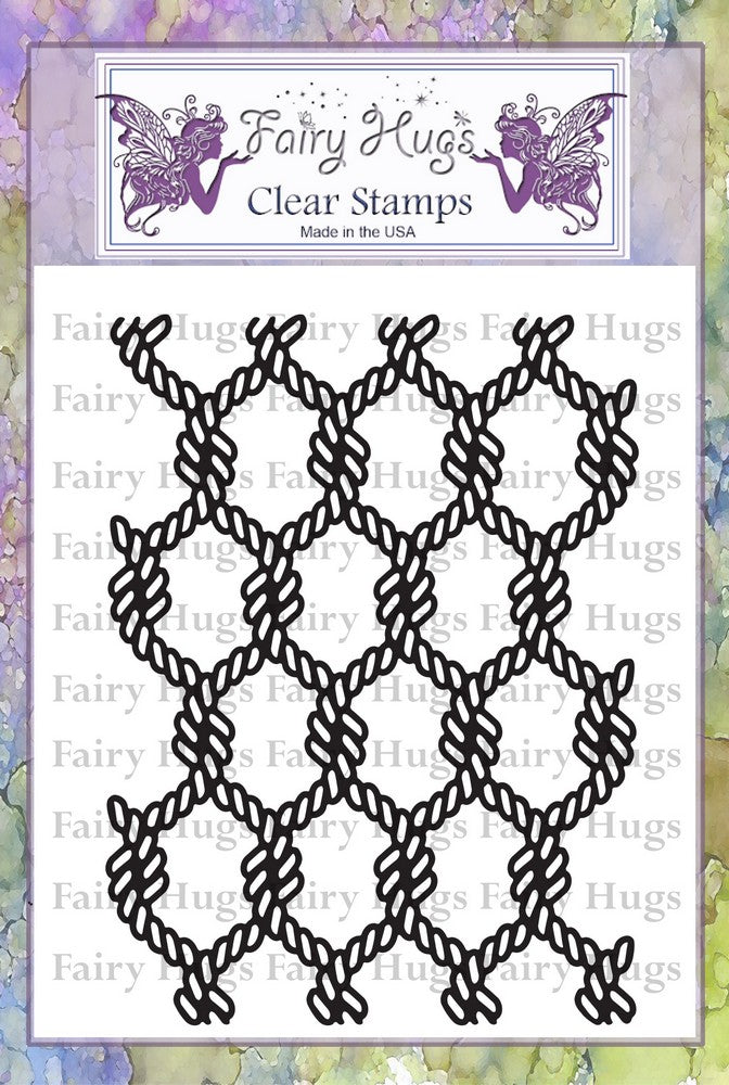 Fairy Hugs Stamps - Rope Net - Fairy Hugs