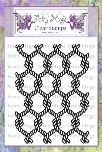 Fairy Hugs Stamps - Rope Net - Fairy Hugs