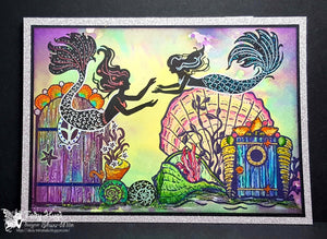 Fairy Hugs Stamps - Mermaid Door - Fairy Hugs
