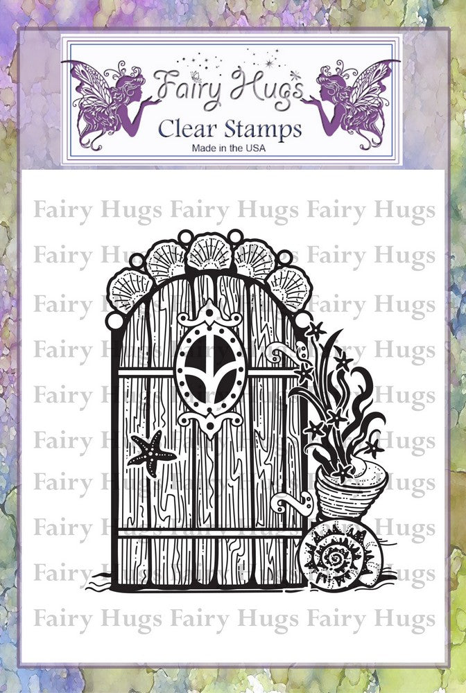 Fairy Hugs Stamps - Mermaid Door - Fairy Hugs