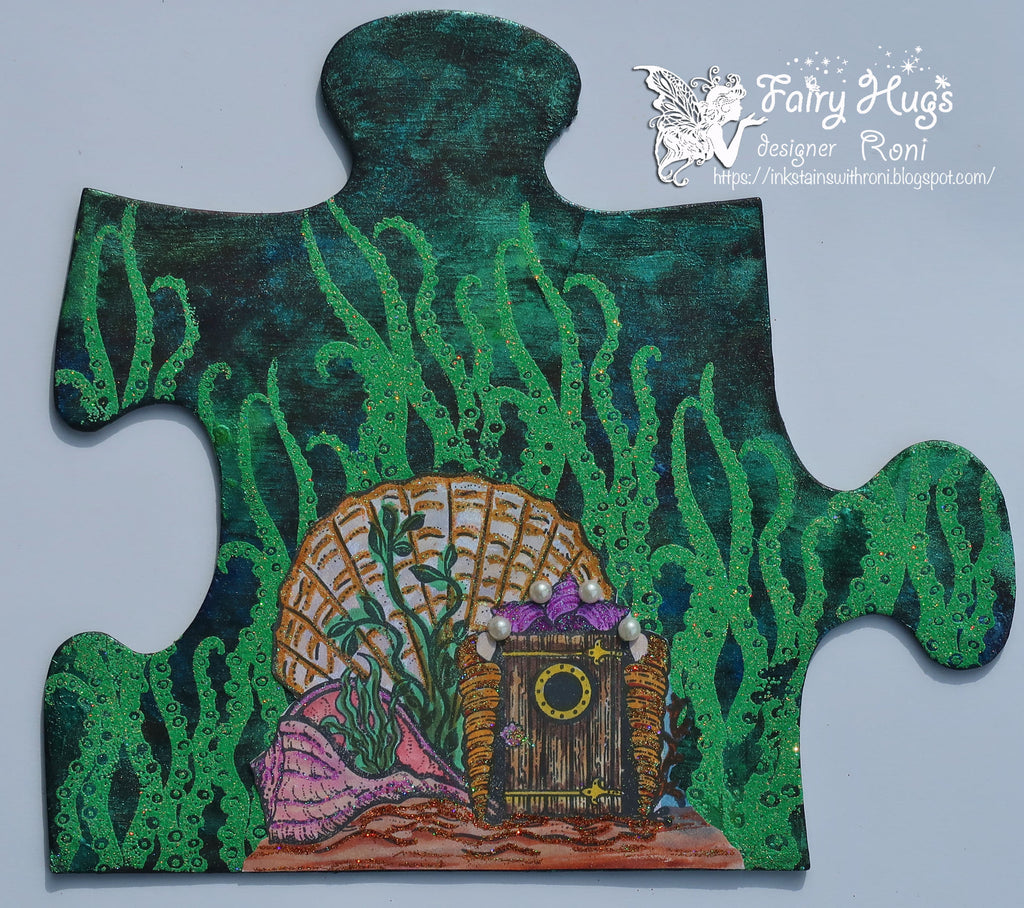 Fairy Hugs Stamps - Shell Door - Fairy Hugs