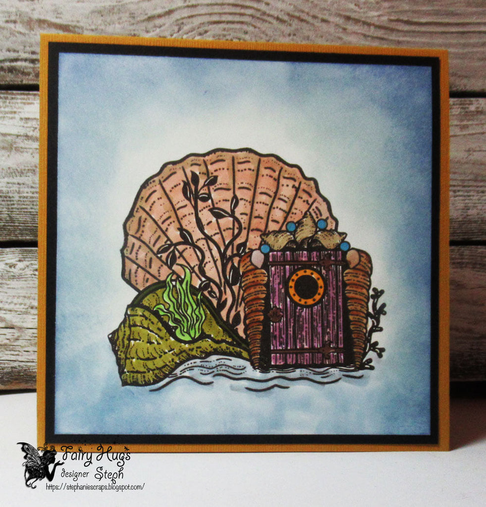 Fairy Hugs Stamps - Shell Door - Fairy Hugs