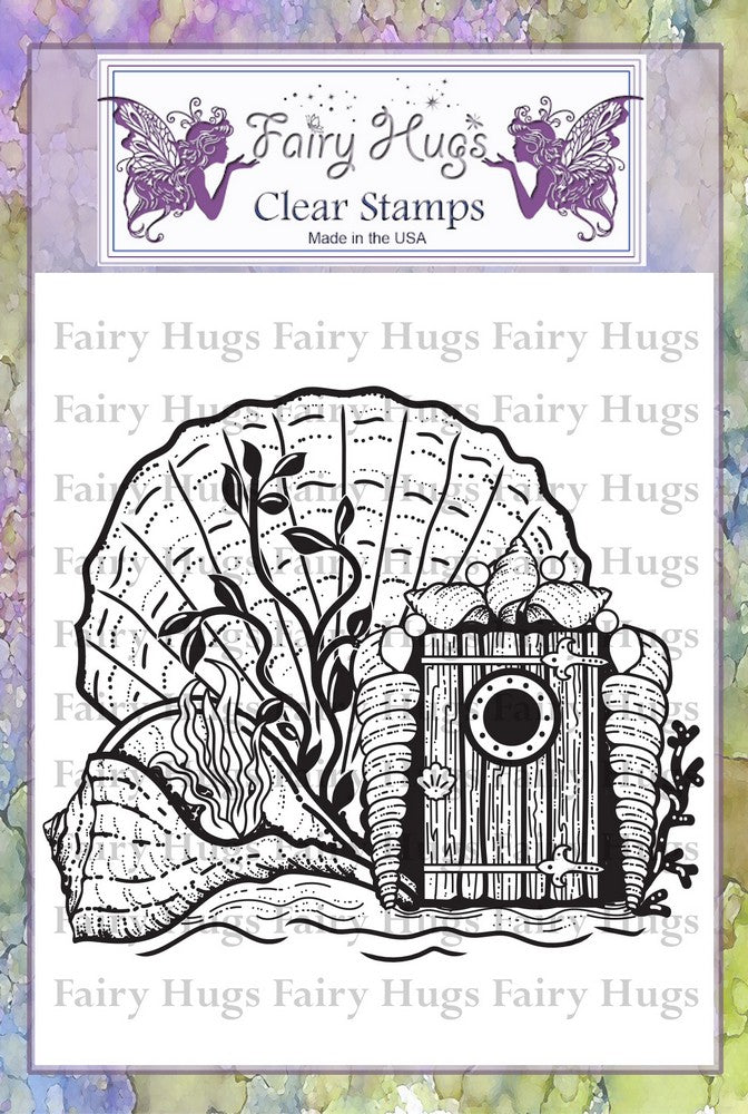 Fairy Hugs Stamps - Shell Door - Fairy Hugs