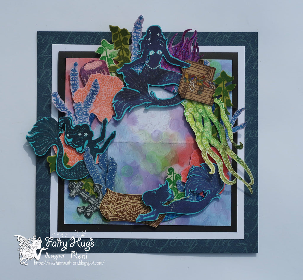 Fairy Hugs Stamps - Frilly Seaweed - Fairy Hugs