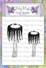 Load image into Gallery viewer, Fairy Hugs Stamps - Jester Mushrooms - Fairy Hugs
