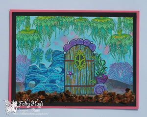 Fairy Hugs Stamps - Chess Mushrooms - Fairy Hugs