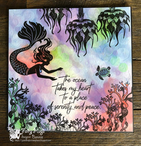 Fairy Hugs Stamps - Chess Mushrooms - Fairy Hugs