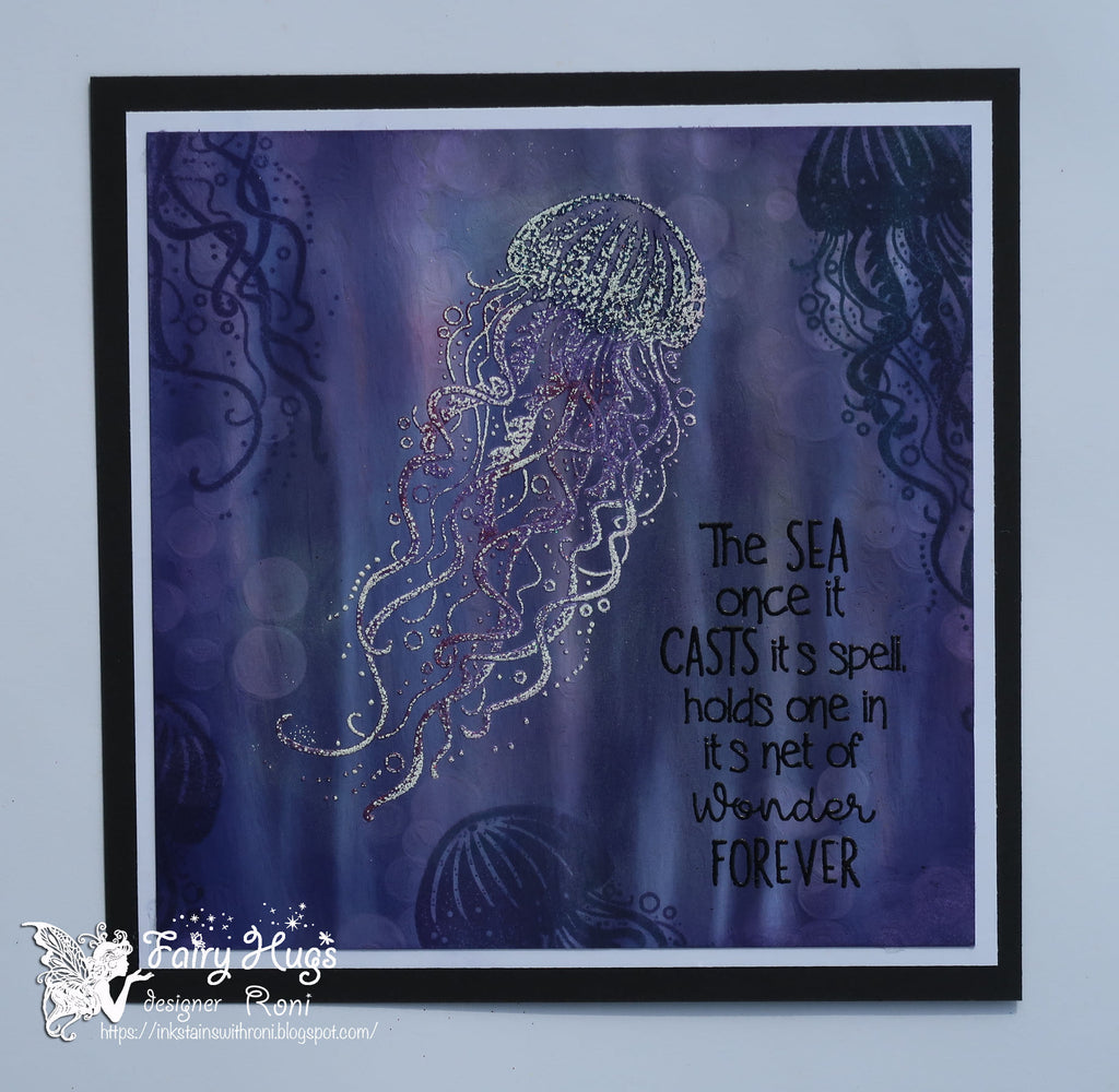 Fairy Hugs Stamps - Sea Quote - Fairy Hugs