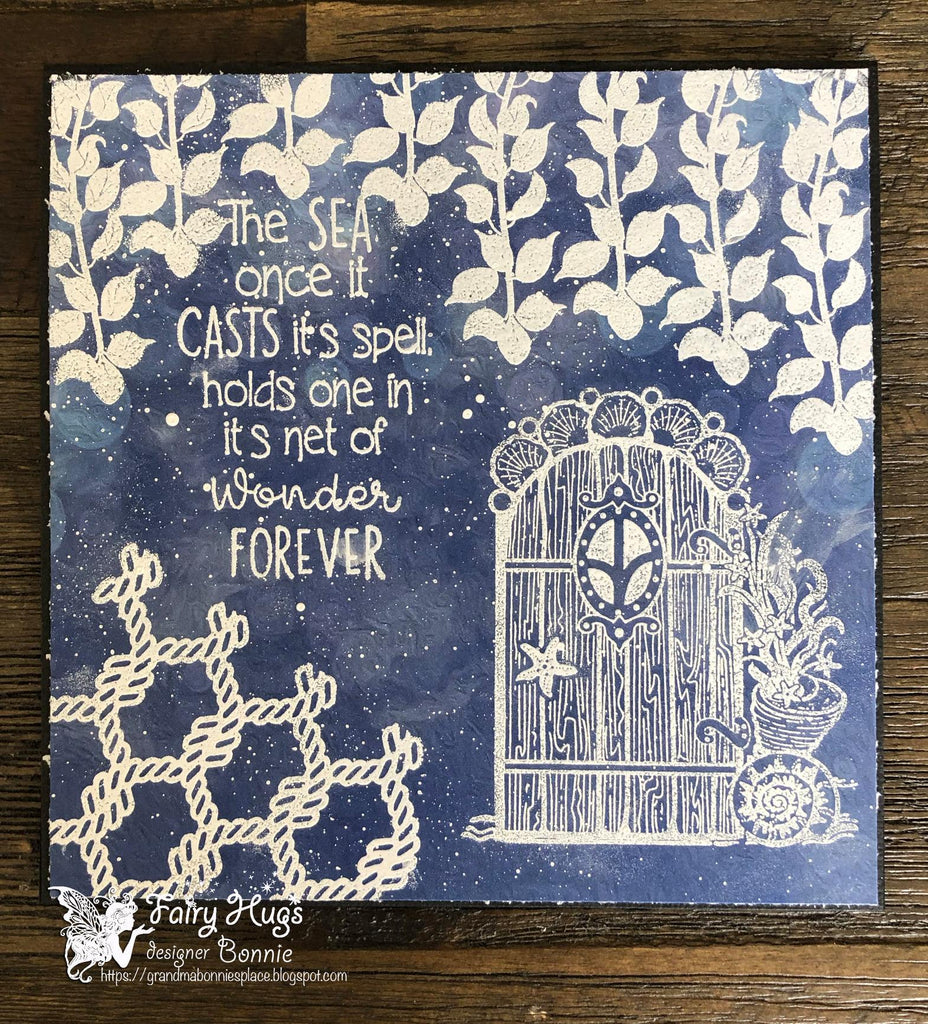 Fairy Hugs Stamps - Sea Quote - Fairy Hugs